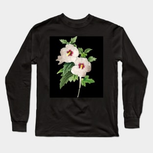 Floral Artwork Long Sleeve T-Shirt